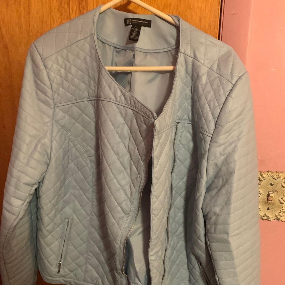 Faux Leather Jacket